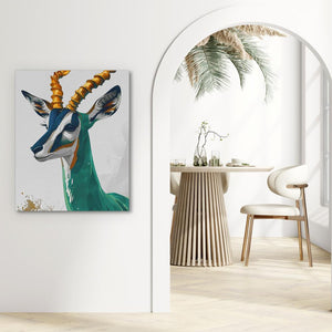 Gazelle's Gaze - Luxury Wall Art