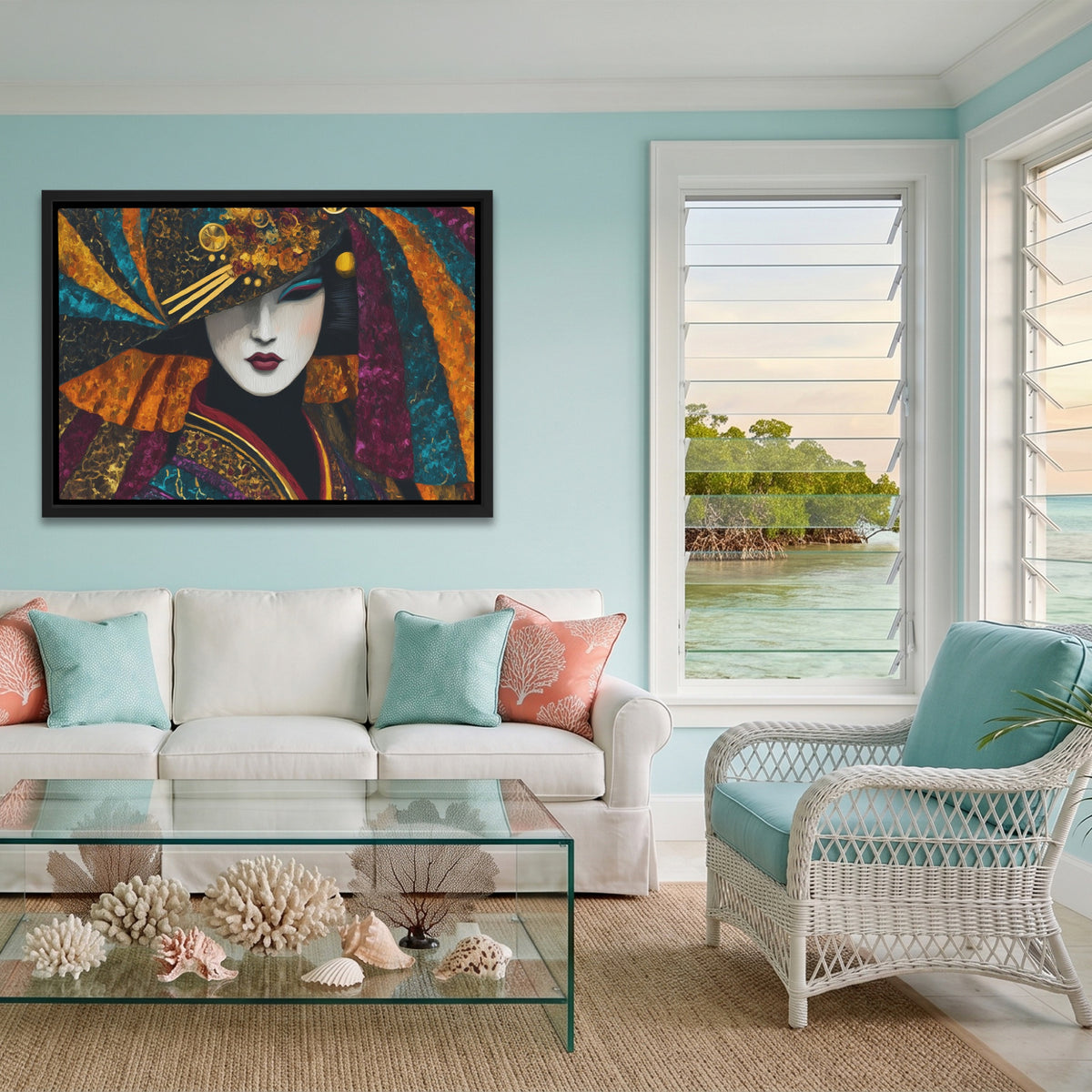 Geisha Golden Masquerade — Geisha Golden Masquerade Coastal Calm Land 53