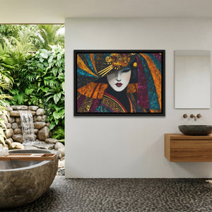 Geisha Golden Masquerade — Geisha Golden Masquerade Outdoor Bathroom Land 179