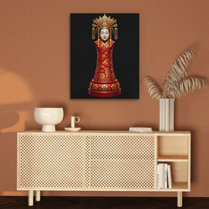 Geisha Golden Queen — Geisha Golden Queen Brown Wall 72