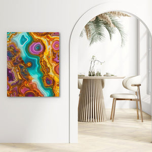 Gemstone Tapestry - Luxury Wall Art