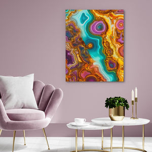 Gemstone Tapestry - Luxury Wall Art