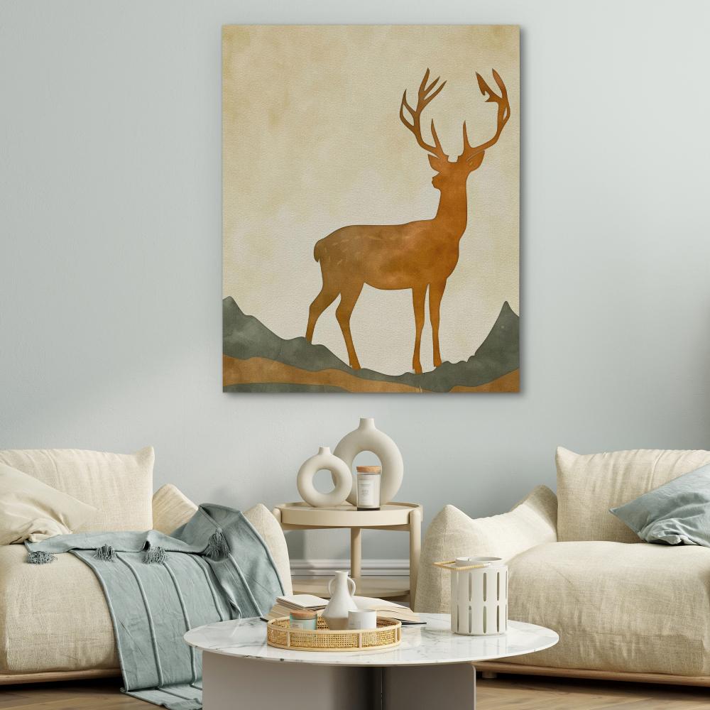 Gentle Deer - Luxury Wall Art