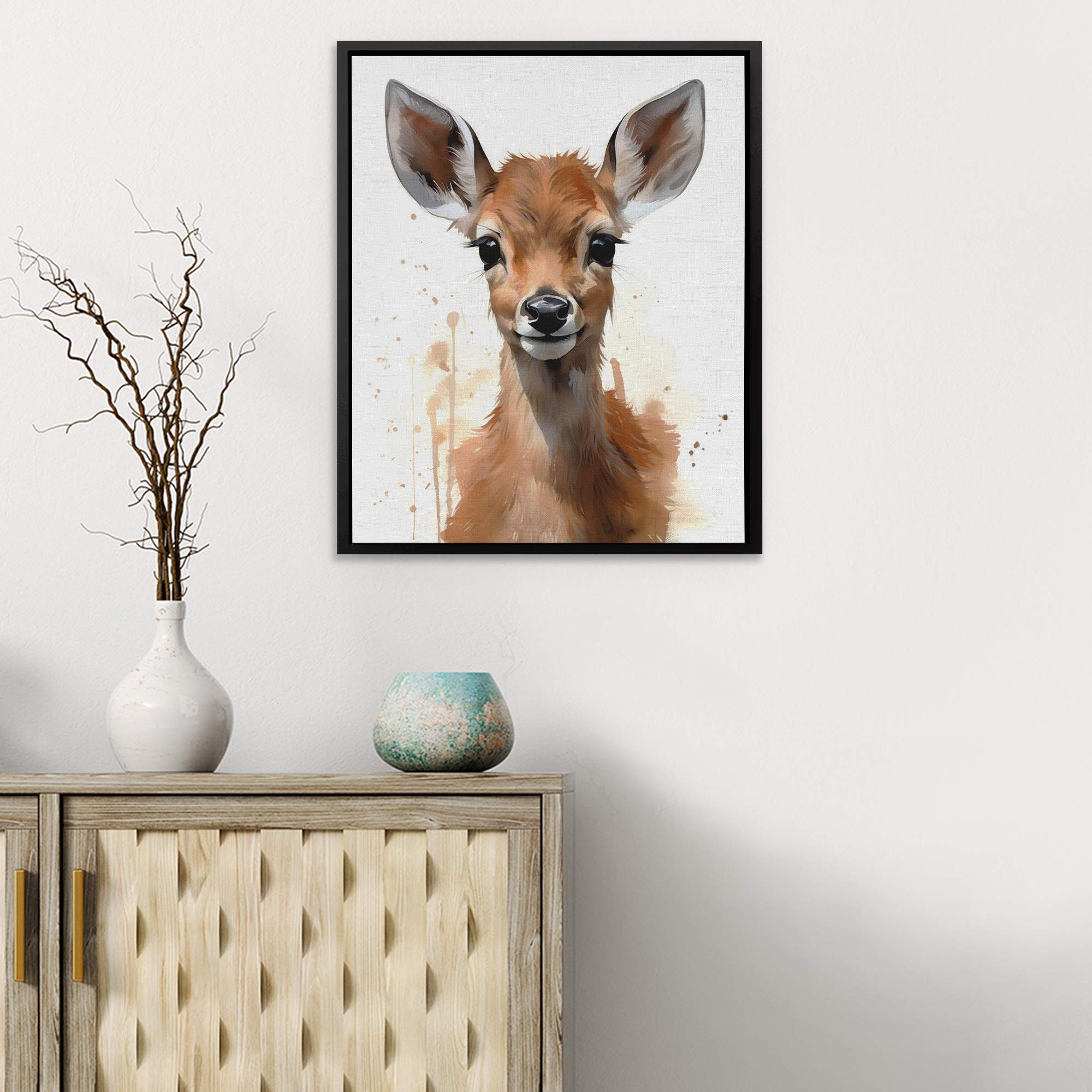 Gentle Fawn - Luxury Wall Art