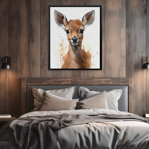 Gentle Fawn - Luxury Wall Art