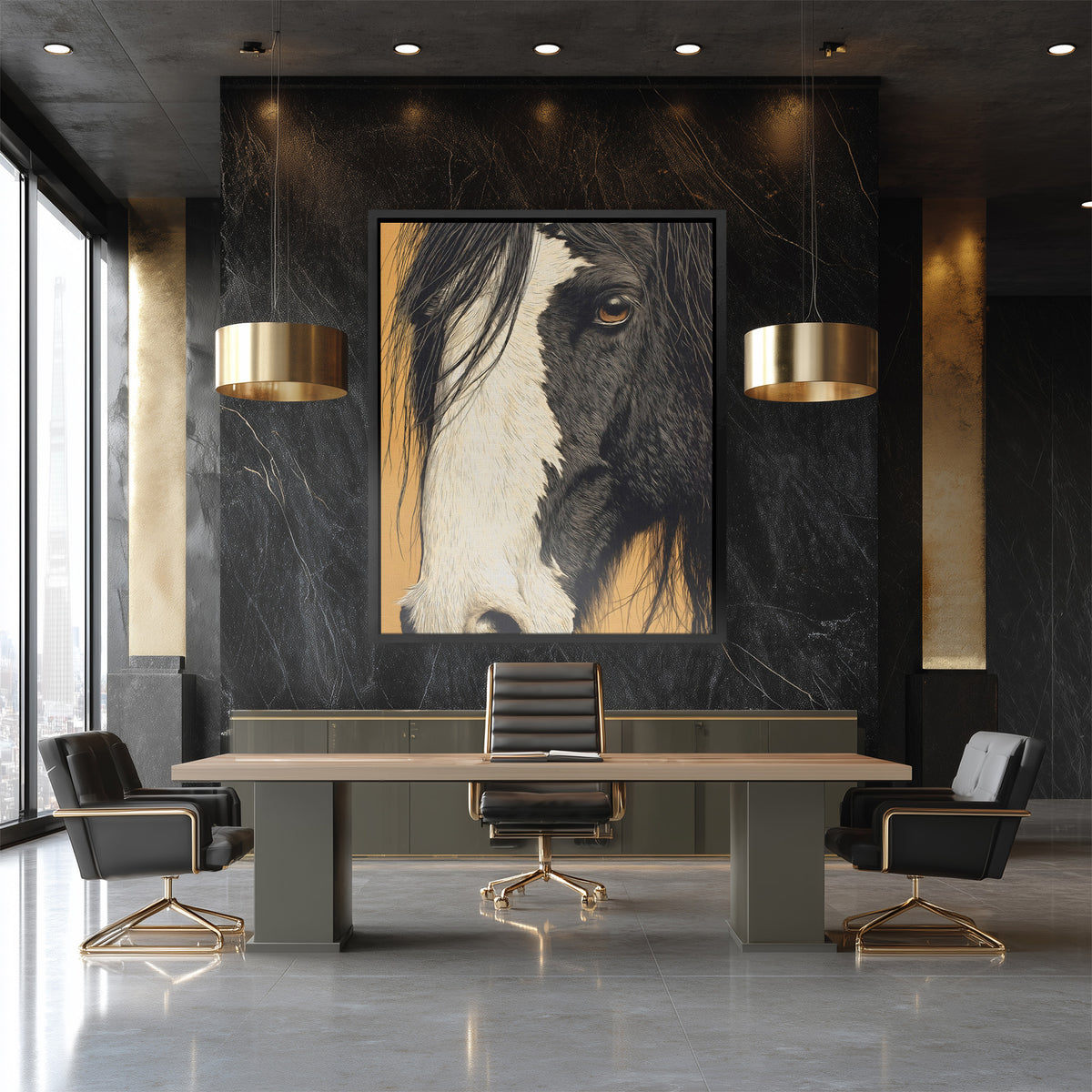 Gentle Manes Wisdom - Luxury Wall Art