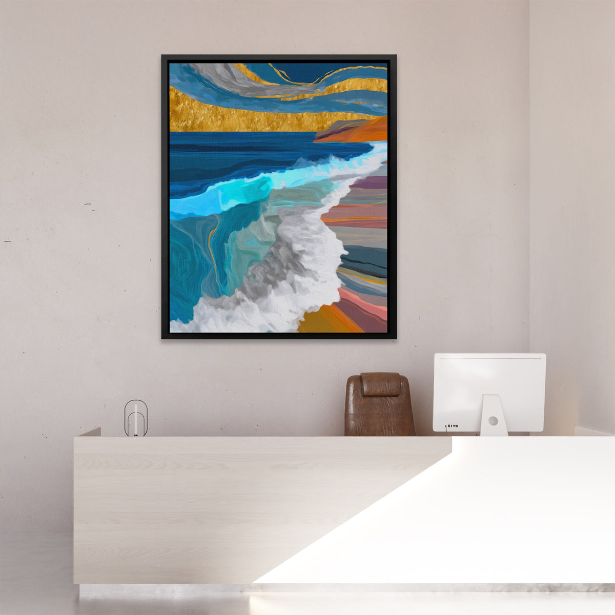 Gentle Shore Breaking — Gentle Shore Breaking New   Reception Desk Port 205