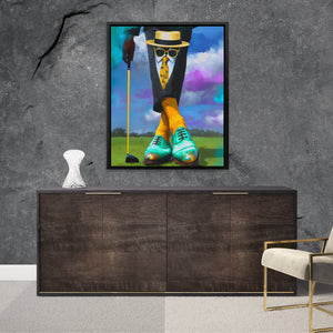 Gentleman Golfer's Reverie - Luxury Wall Art
