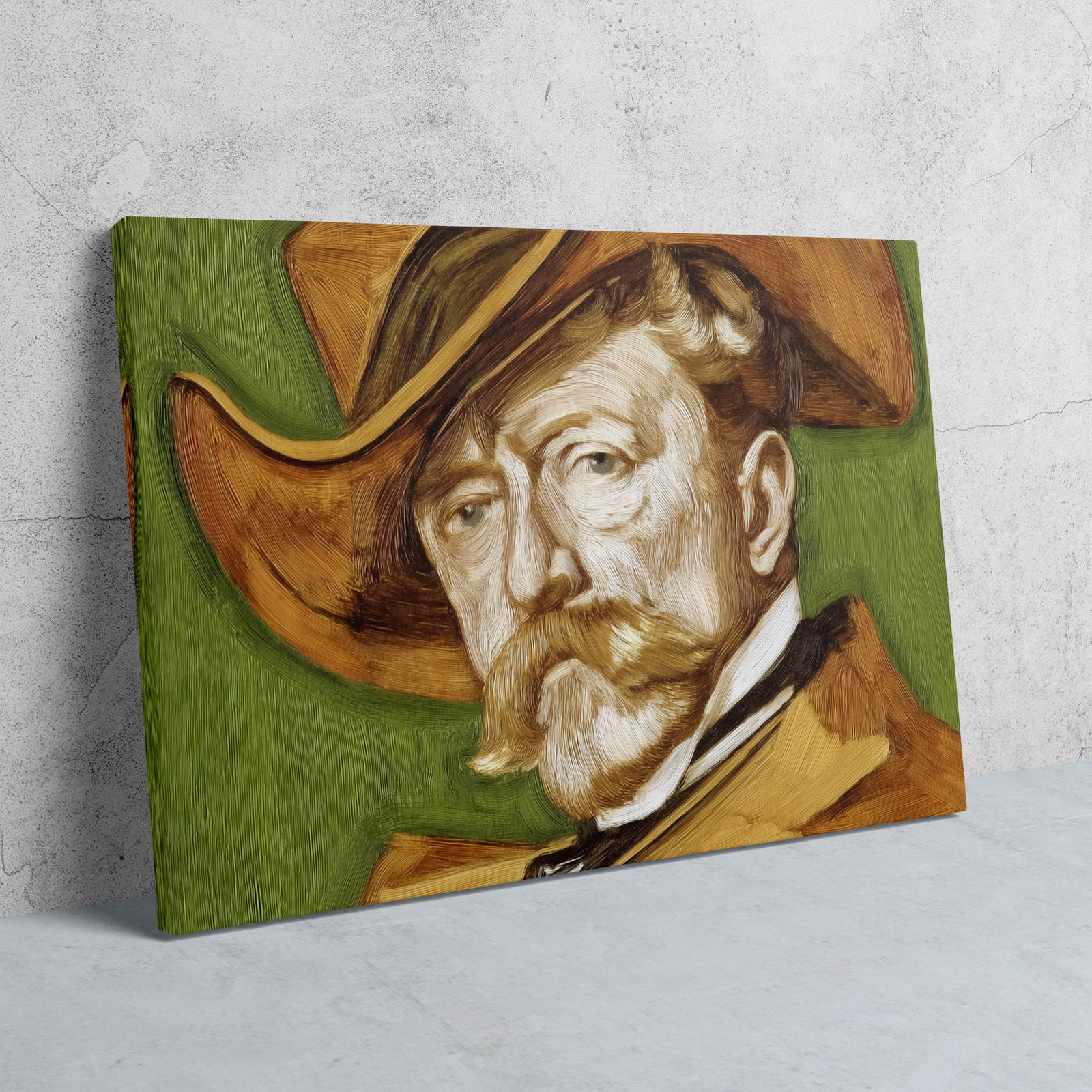 Gentleman of Flowing Time - Luxury Wall Art