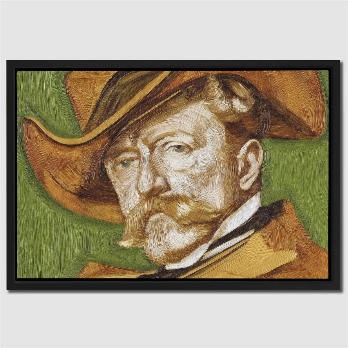 Gentleman of Flowing Time - Luxury Wall Art