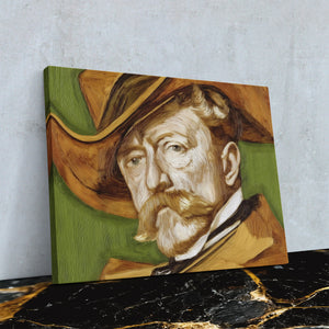 Gentleman of Flowing Time - Luxury Wall Art