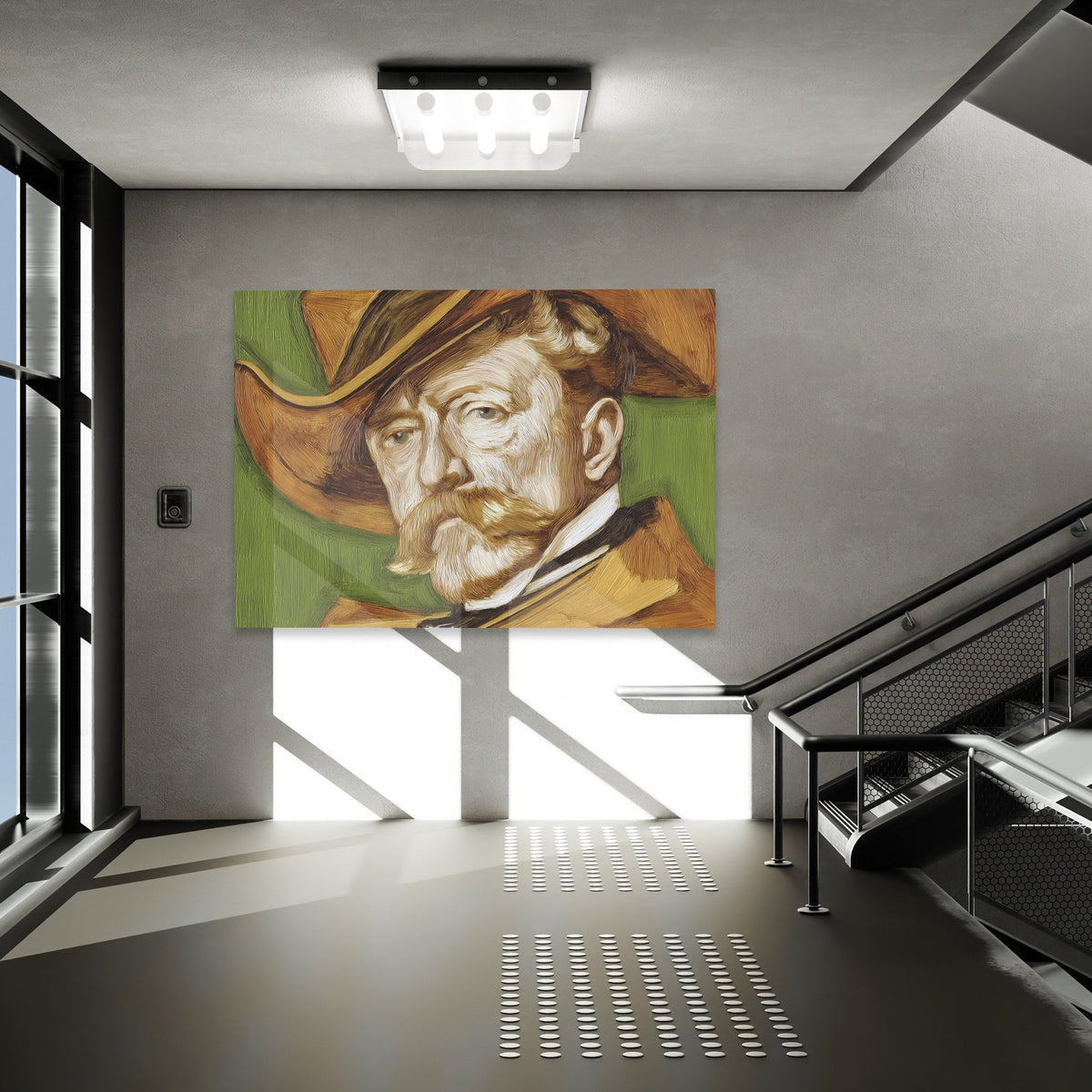 Gentleman of Flowing Time - Luxury Wall Art