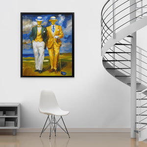 Gentlemen's Golden Hour - Luxury Wall Art