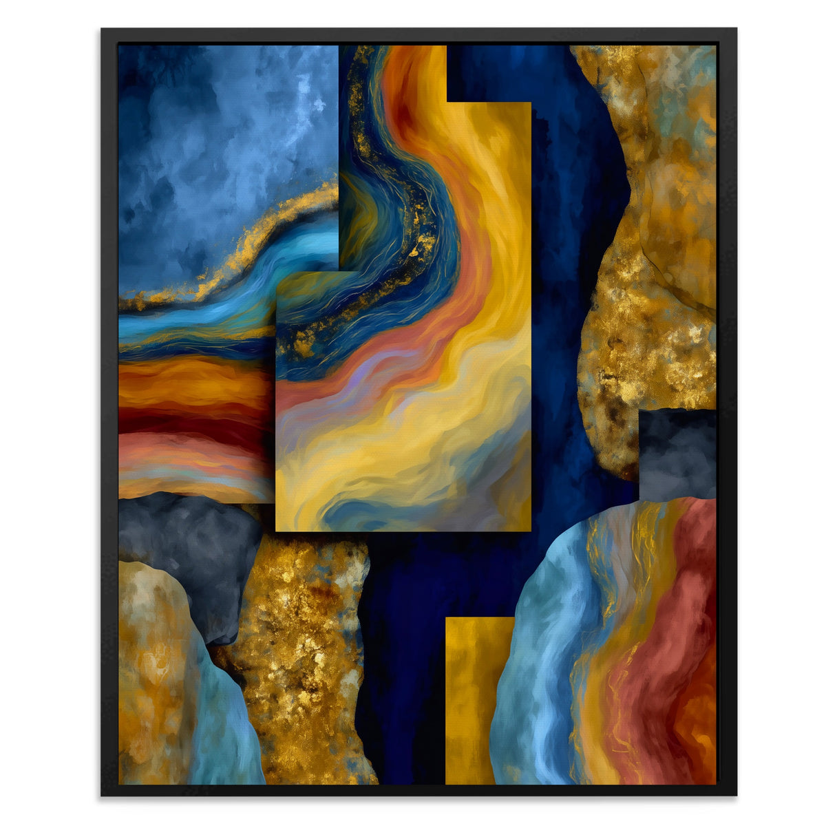 Geological Layers Unfinished — Geological Layers Unfinished Front Facing Portrait2 86