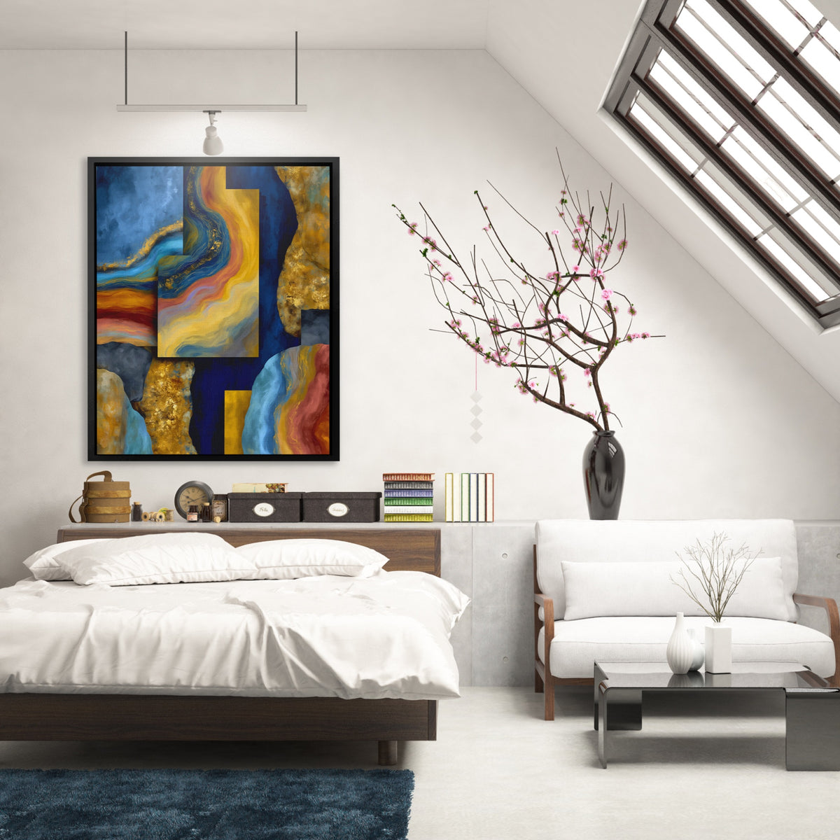 Geological Layers Unfinished — Geological Layers Unfinished Lighted Room 158