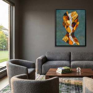 Geometric Facets Amber — Geometric Facets Amber Golf Course House Port 111