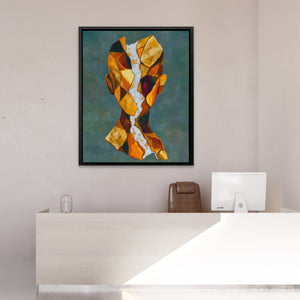 Geometric Facets Amber — Geometric Facets Amber New   Reception Desk Port 207