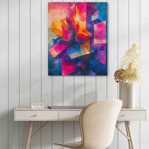 Geometric Symphony - Luxury Wall Art