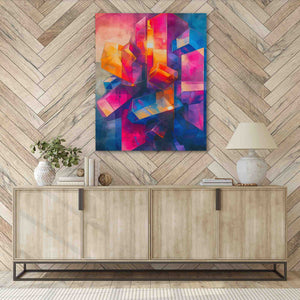 Geometric Symphony - Luxury Wall Art