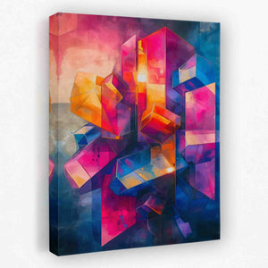 Geometric Symphony - Luxury Wall Art