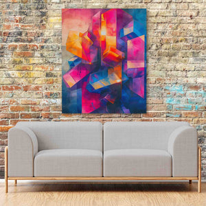 Geometric Symphony - Luxury Wall Art