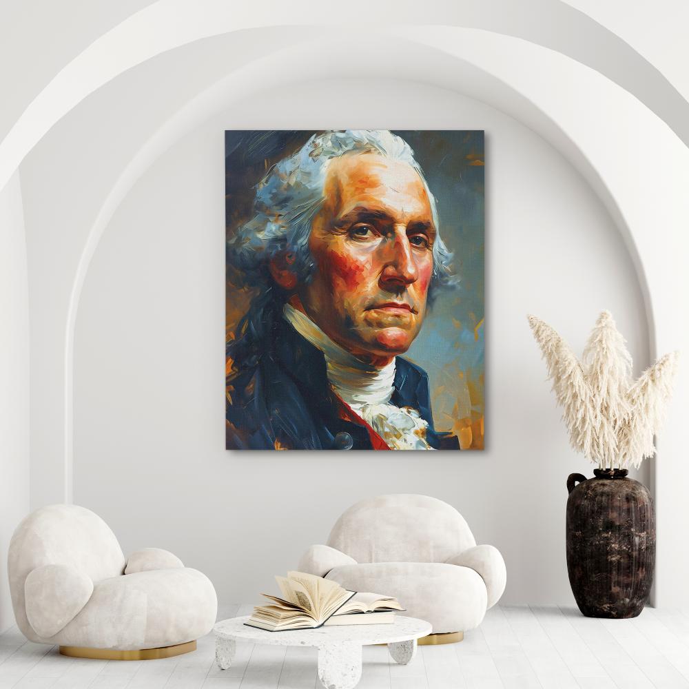 George Washington Portrait - Luxury Wall Art