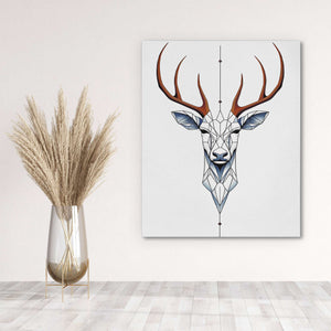 Ghostly Buck - Luxury Wall Art