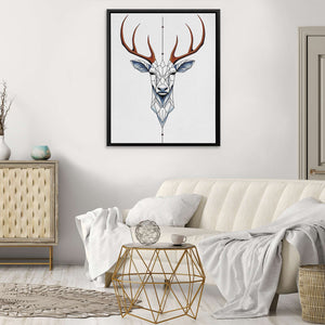 Ghostly Buck - Luxury Wall Art