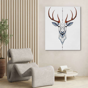 Ghostly Buck - Luxury Wall Art