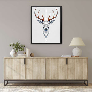 Ghostly Buck - Luxury Wall Art