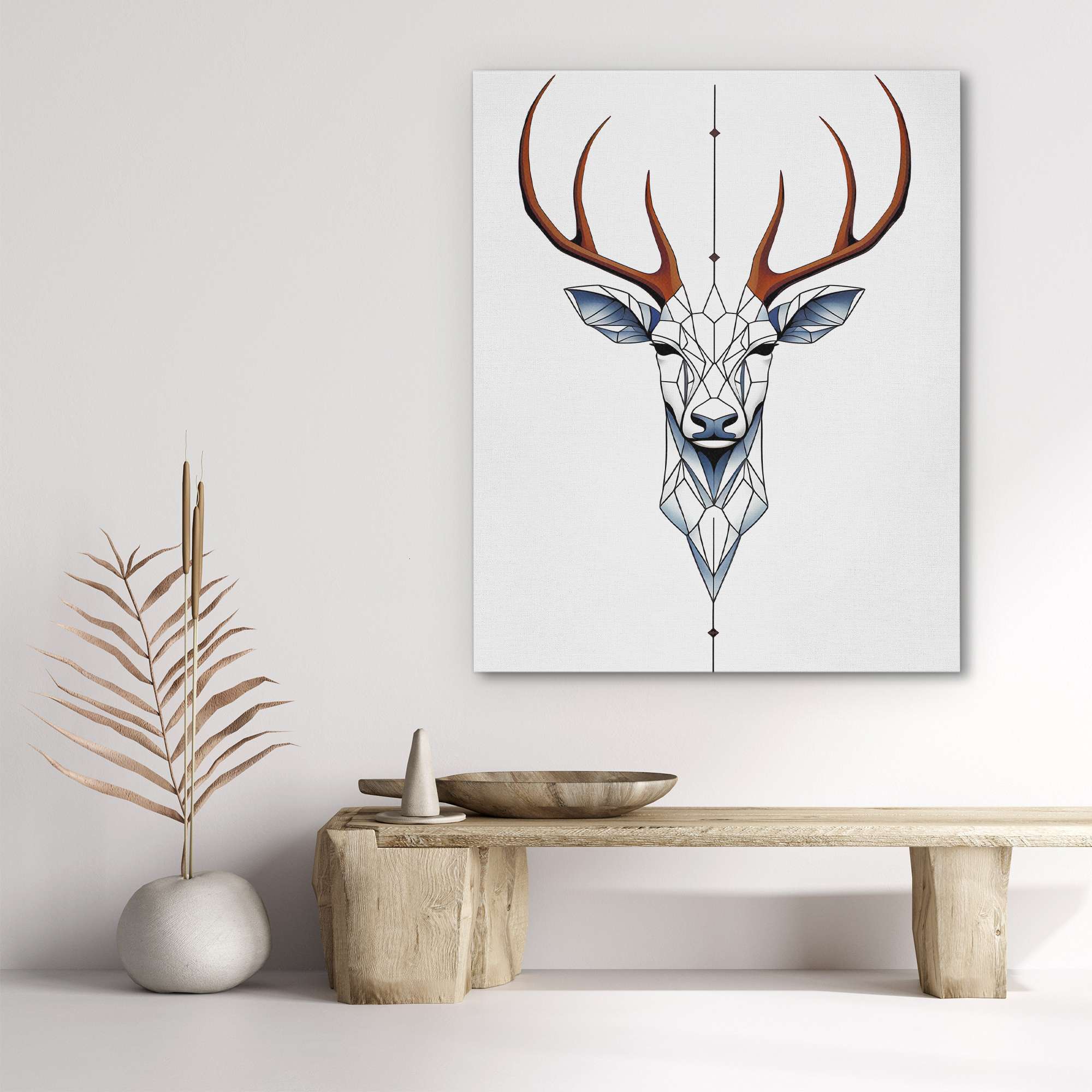 Ghostly Buck - Luxury Wall Art