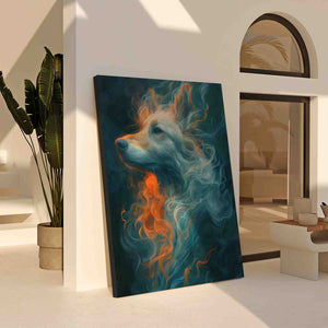 Ghostly Dog - Luxury Wall Art