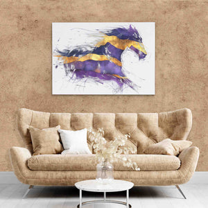 Ghostly Gallop - Luxury Wall Art