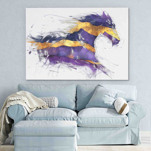 Ghostly Gallop - Luxury Wall Art