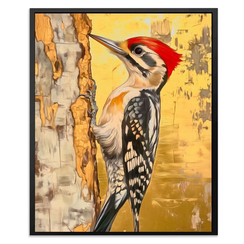 Gilded Drummer - Luxury Wall Art