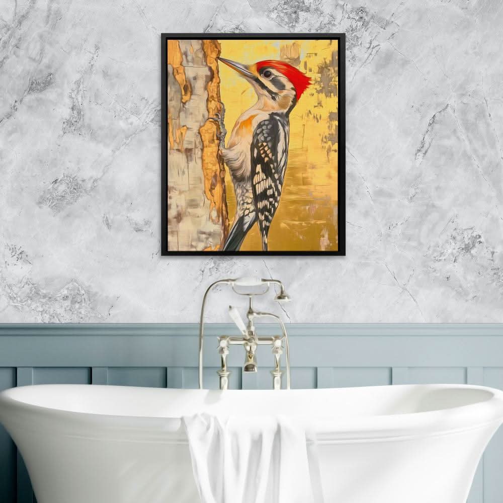 Gilded Drummer - Luxury Wall Art