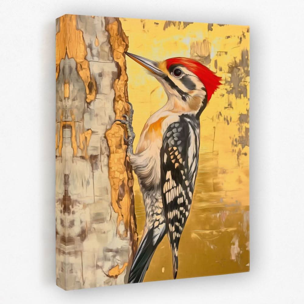 Gilded Drummer - Luxury Wall Art