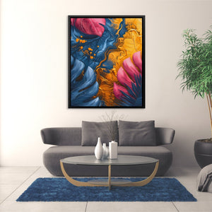 Gilded Leaves - Luxury Wall Art