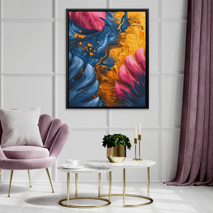 Gilded Leaves - Luxury Wall Art