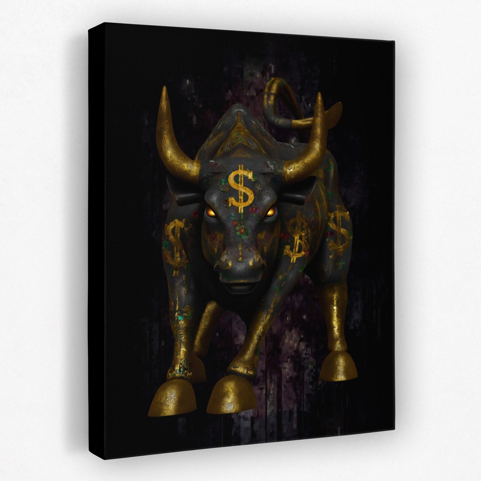 Gilded Market Sovereign - Luxury Wall Art