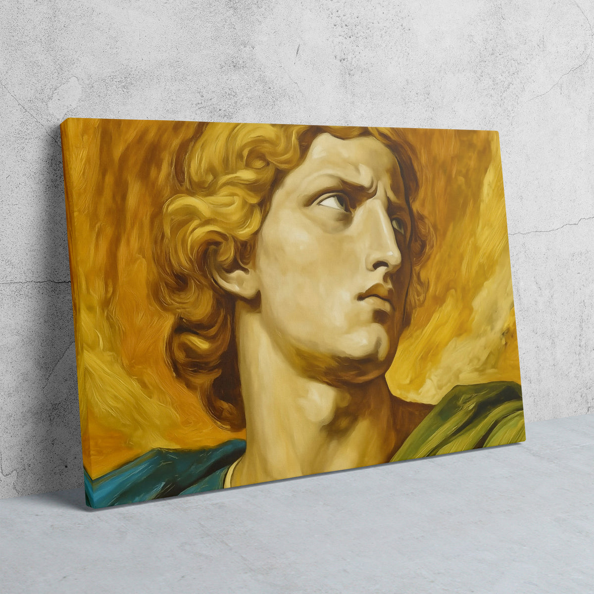 Gilded Renaissance Portrait - Luxury Wall Art