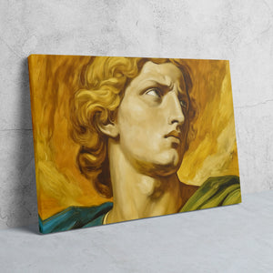 Gilded Renaissance Portrait - Luxury Wall Art