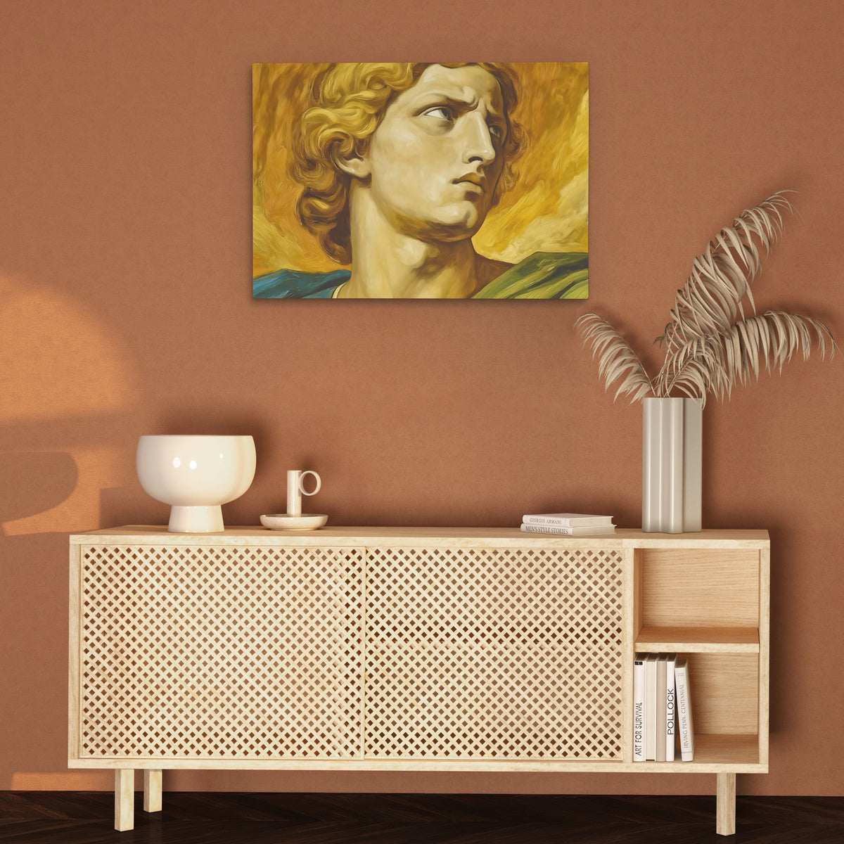 Gilded Renaissance Portrait - Luxury Wall Art