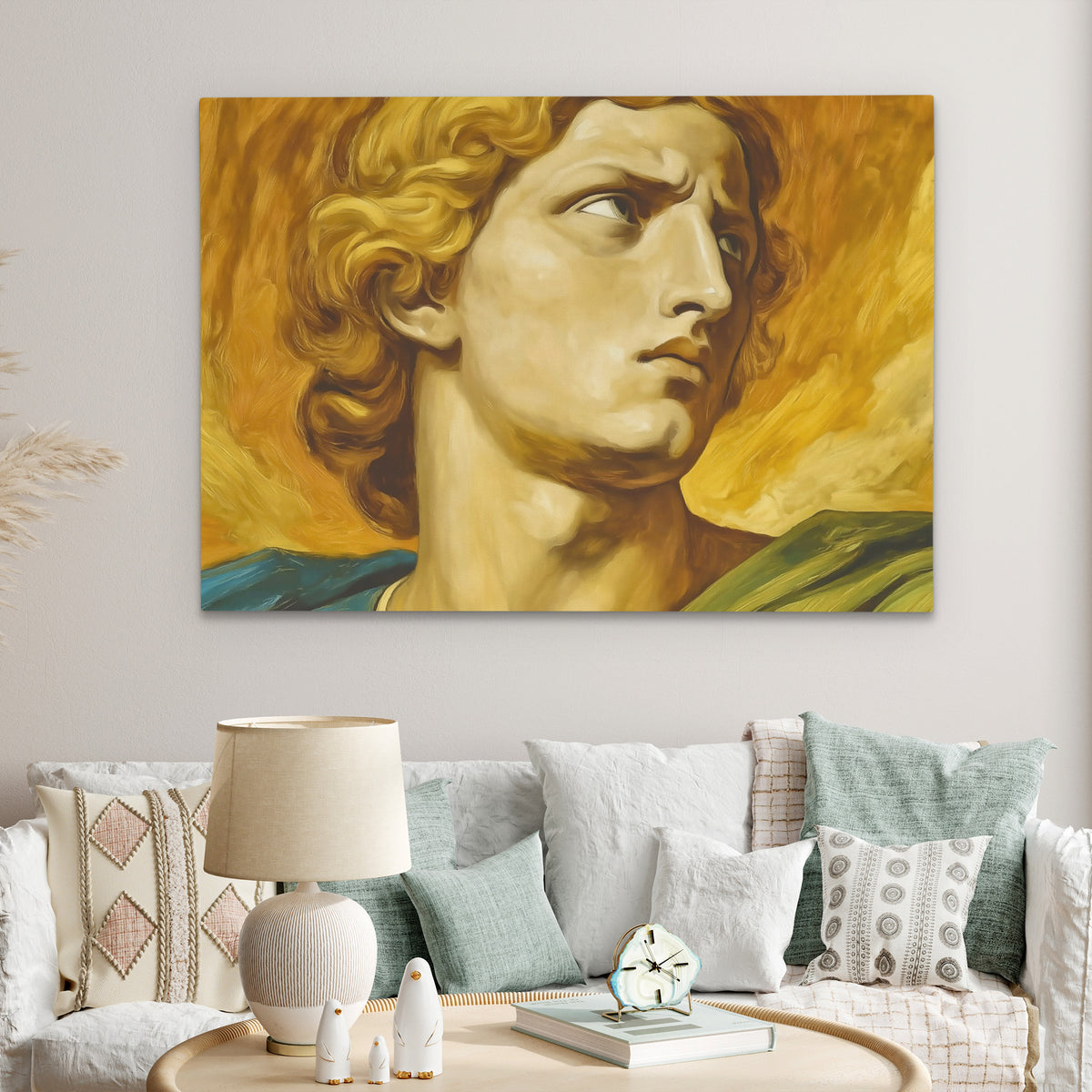 Gilded Renaissance Portrait - Luxury Wall Art