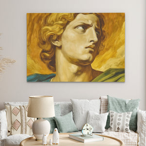 Gilded Renaissance Portrait - Luxury Wall Art