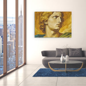Gilded Renaissance Portrait - Luxury Wall Art
