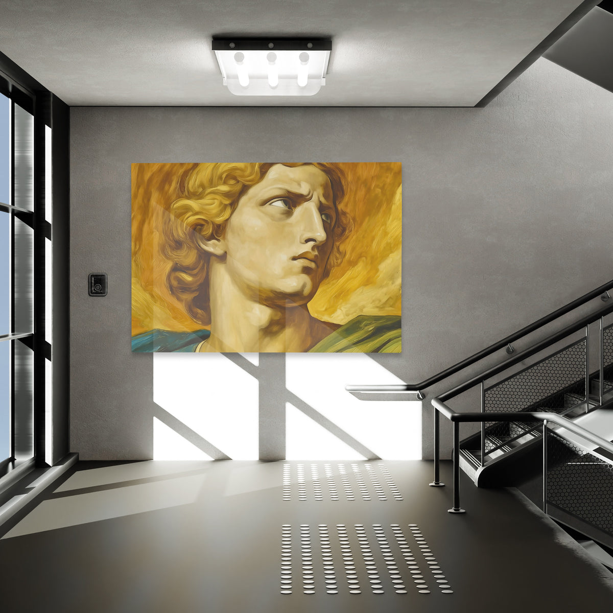 Gilded Renaissance Portrait - Luxury Wall Art