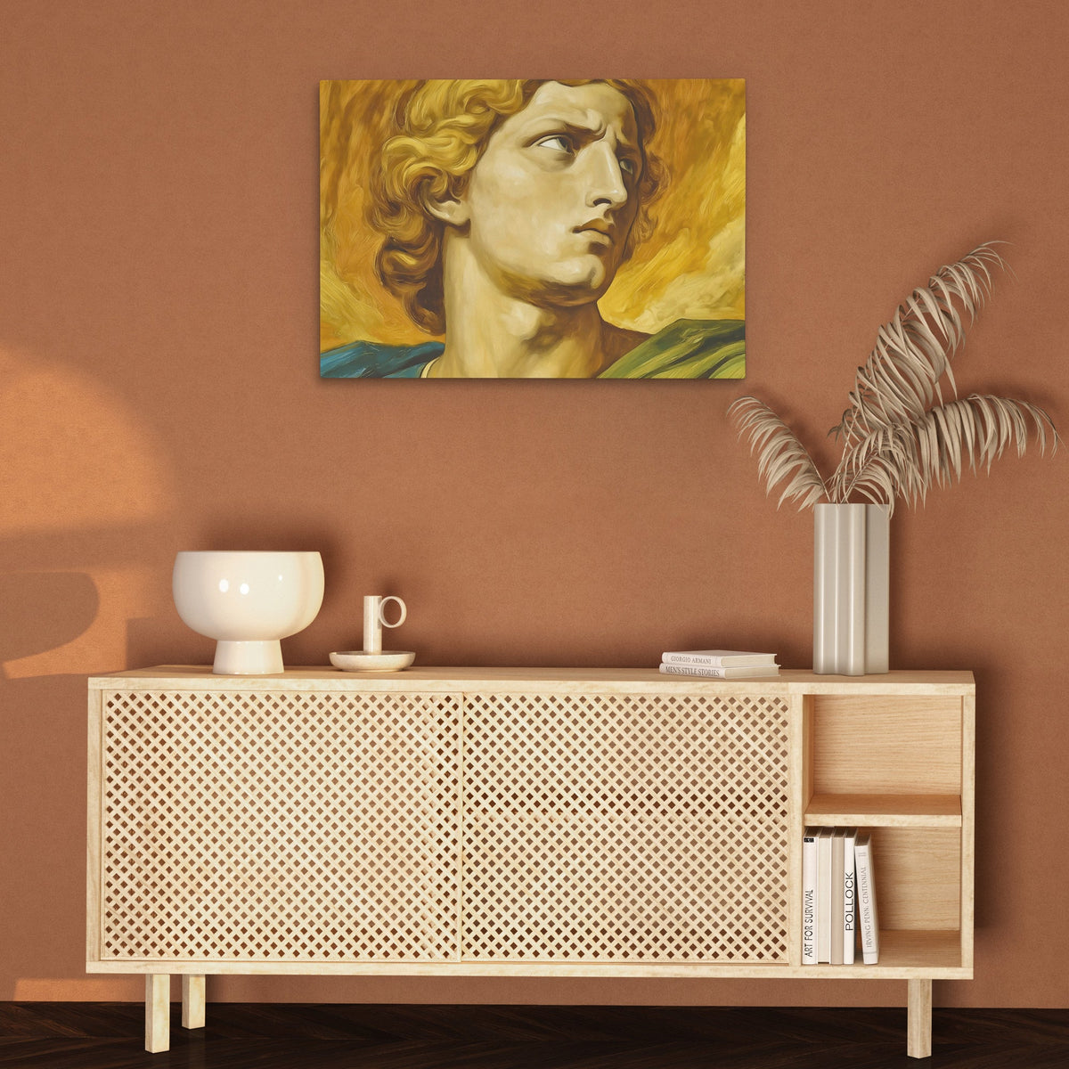 Gilded Renaissance Portrait - Luxury Wall Art