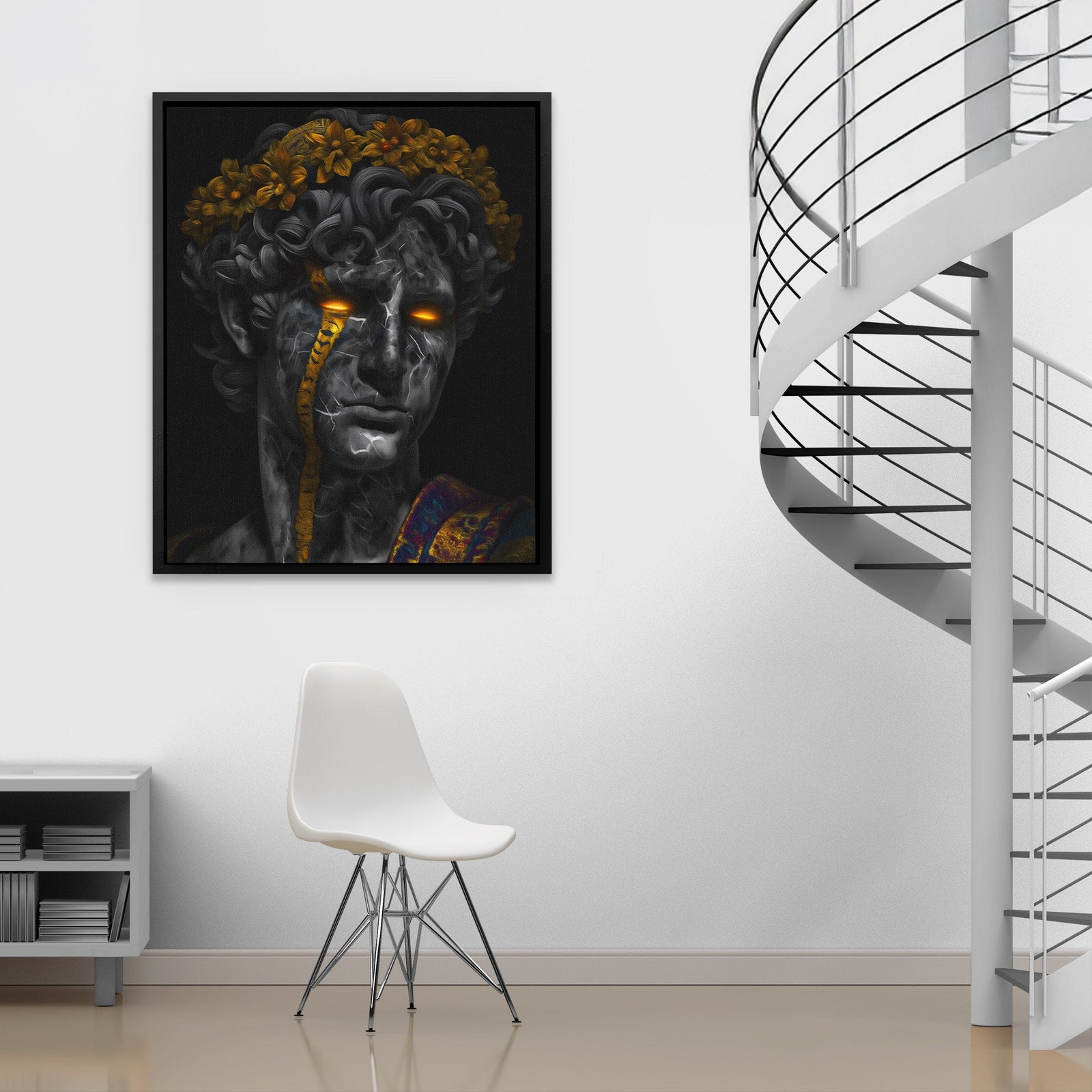 Gilded Revenants Crown - Luxury Wall Art