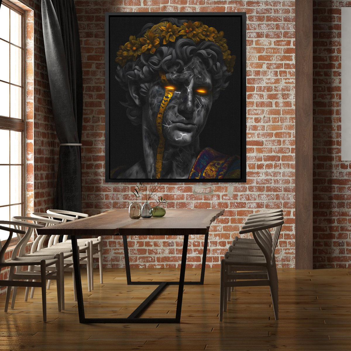 Gilded Revenants Crown - Luxury Wall Art